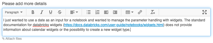 More idea details