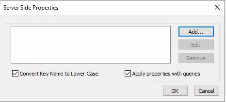 Server Side Properties